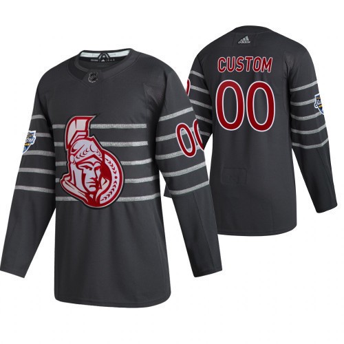 Ottawa Senators Trikot Benutzerdefinierte  Grau 2020 NHL All Star